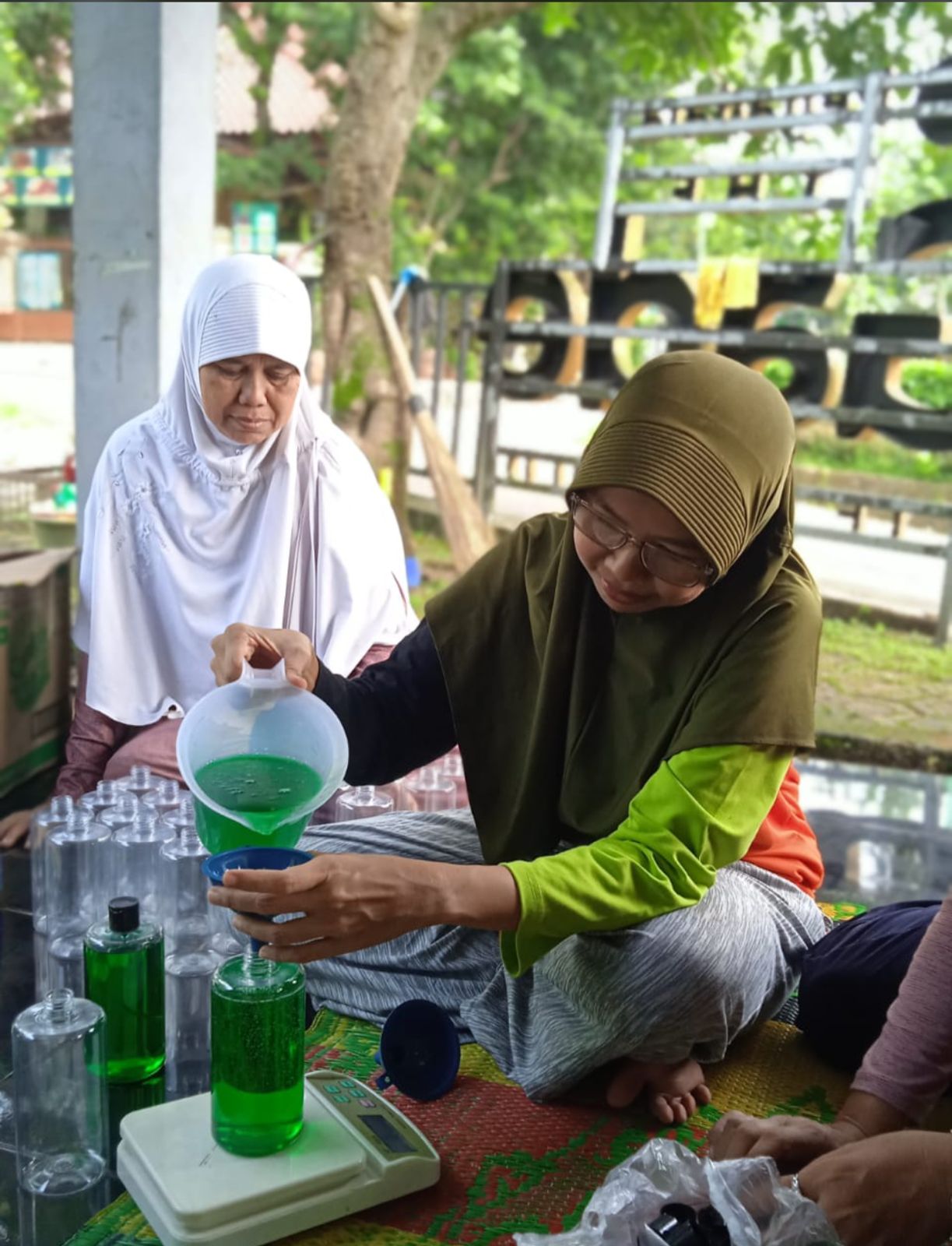 Refill Station X Kader Bank Sampah