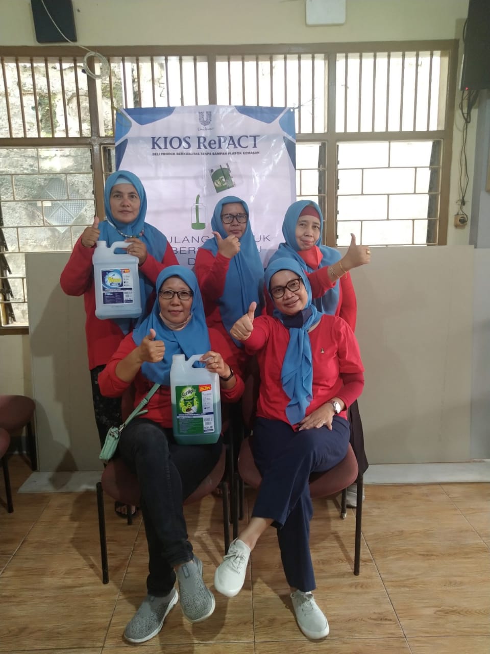 Refill Station & Kader Bank sampah