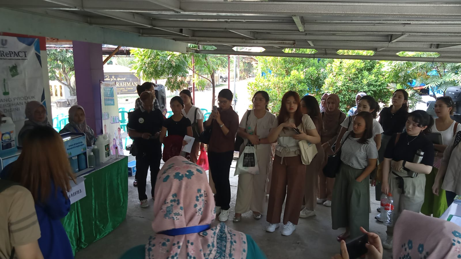 Kunjungan Kegiatan Refill Station