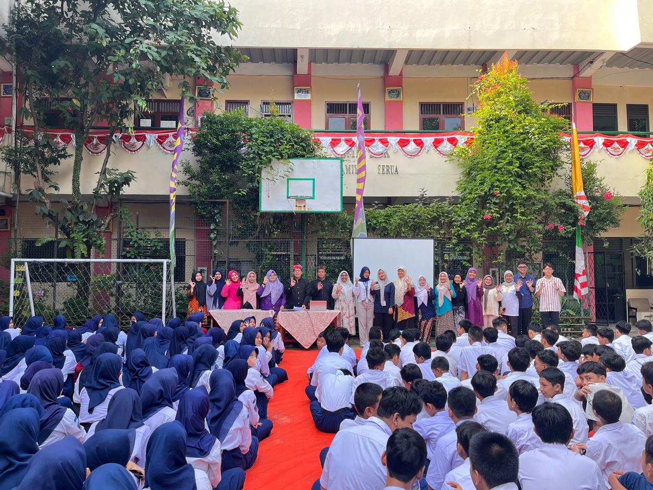 Sosialisasi Bank Sampah di SMP IT Serua (7 Agustus)